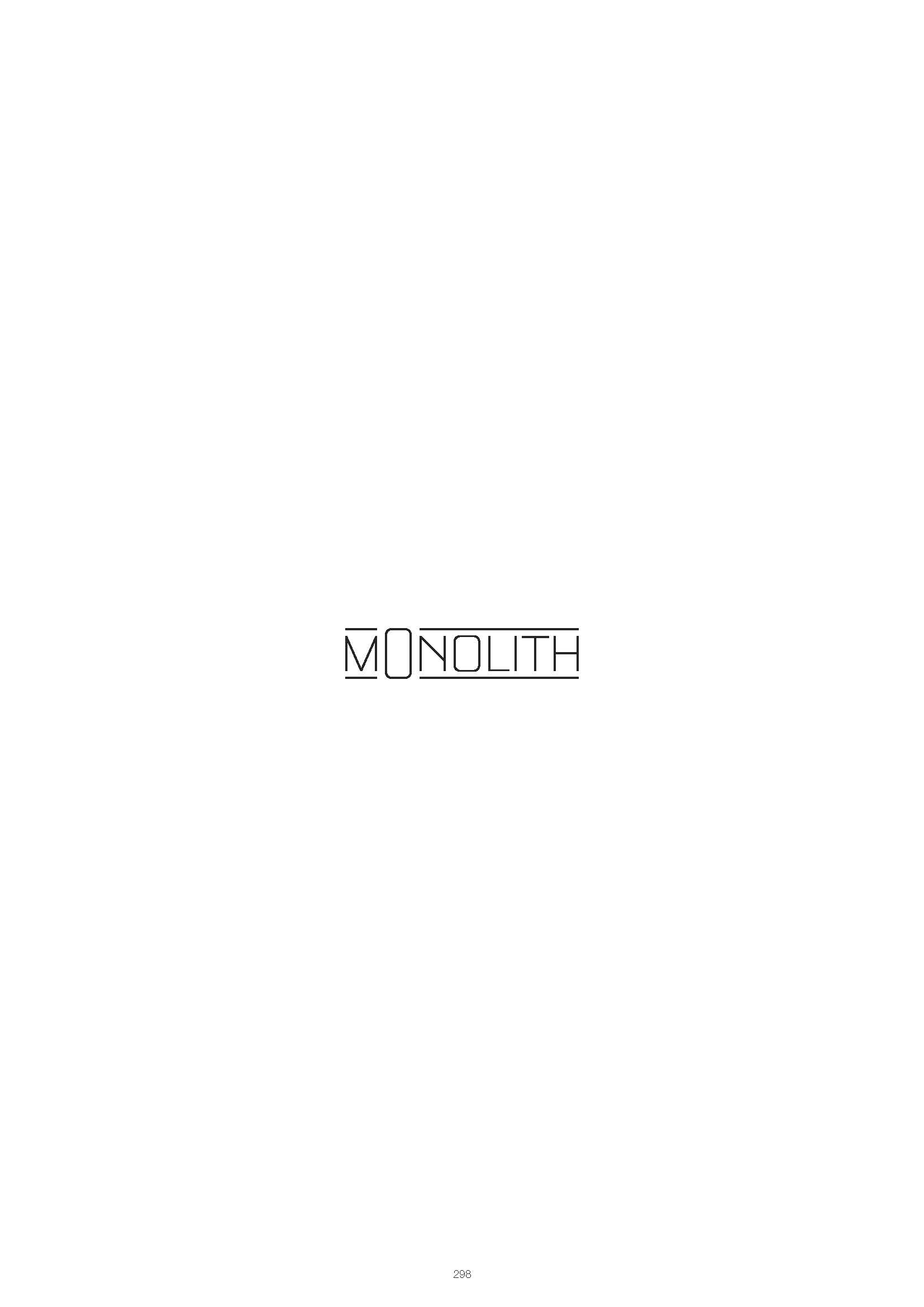 LIEBHERR MONOLITH